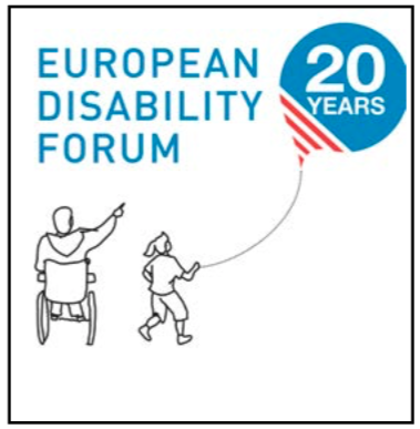 Twenty-year EDF logo